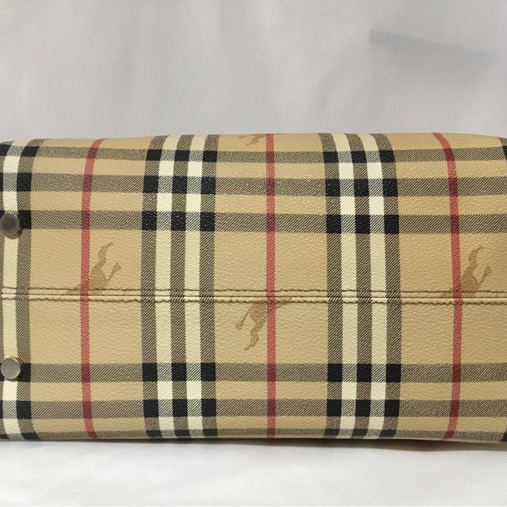 Authentic Burberry Triple Compartment Handbag - Picture 5 of 16